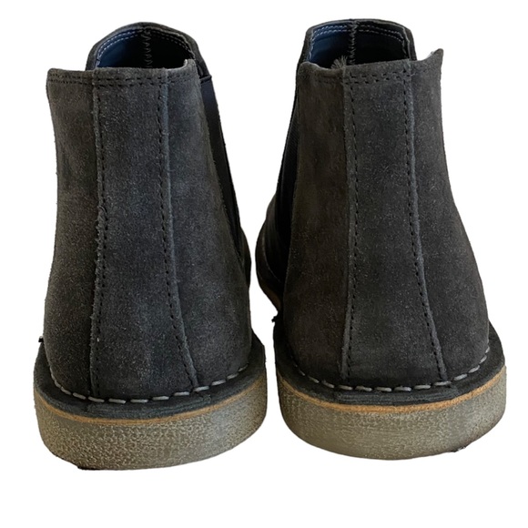 KENNETH COLE REACTION Dark Gray Suede Pull On Ankle Boot Size 10.5 - Picture 6 of 10